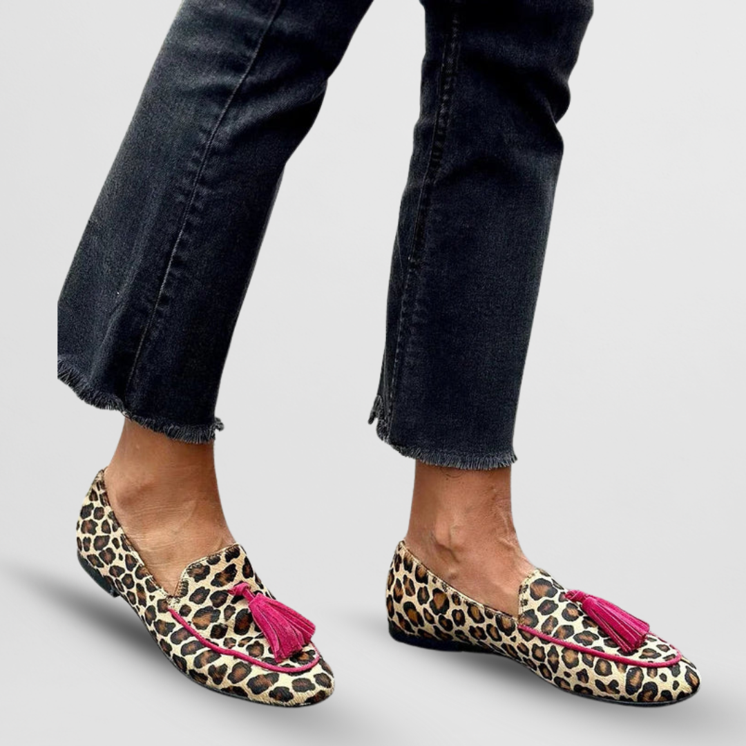 Francesca™ | Slippers with Fringe Details