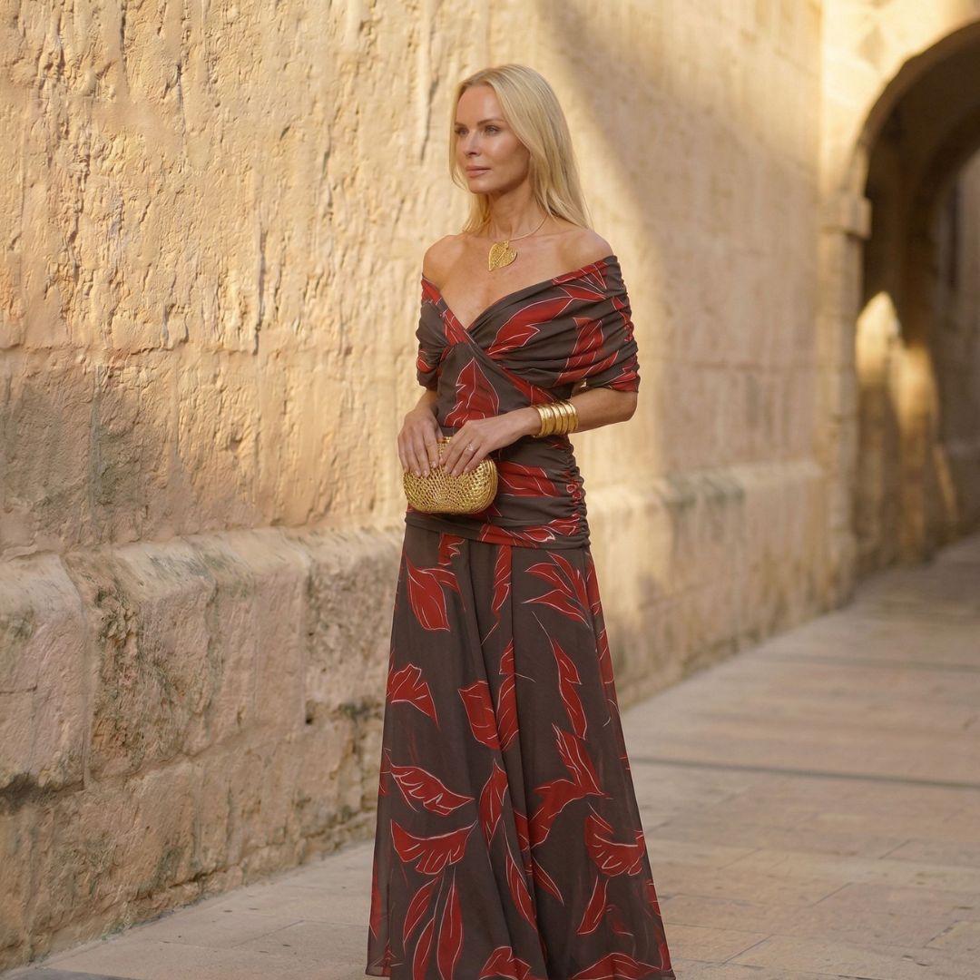 Poppy | Abito Foglia Squisito per un'eleganza senza sforzo