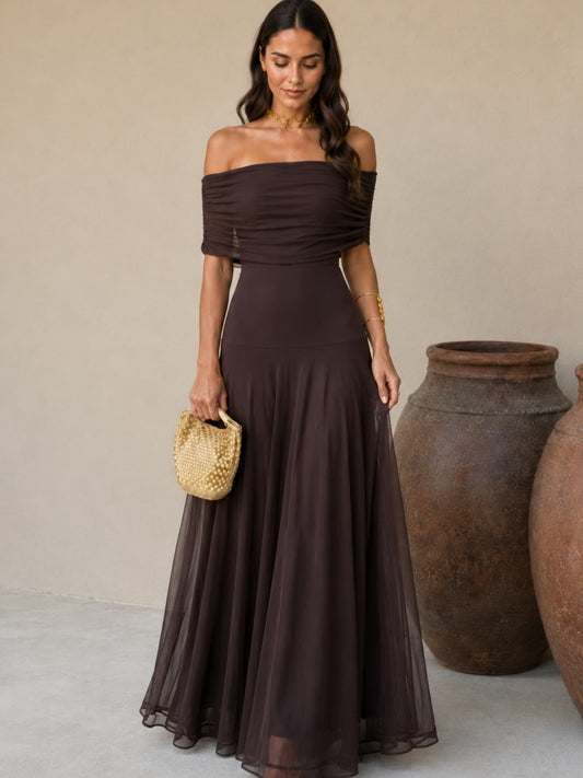 Vestito Toledo marrone