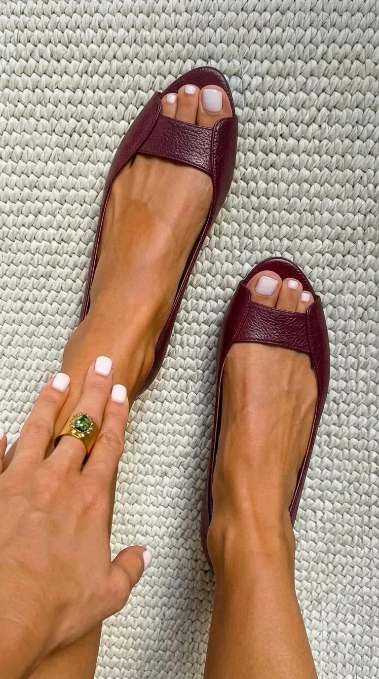 Balbina - Ballerine Testurizzate Metalliche per l'Estate