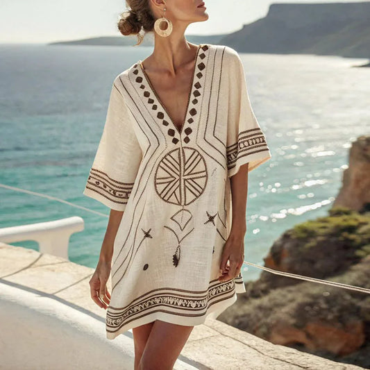 Lucia | Abito da Mare Elegante per un'Estate Raffinata