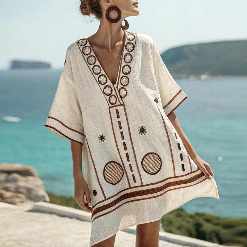 Adelina | Abito da Mare Elegante e Confortevole