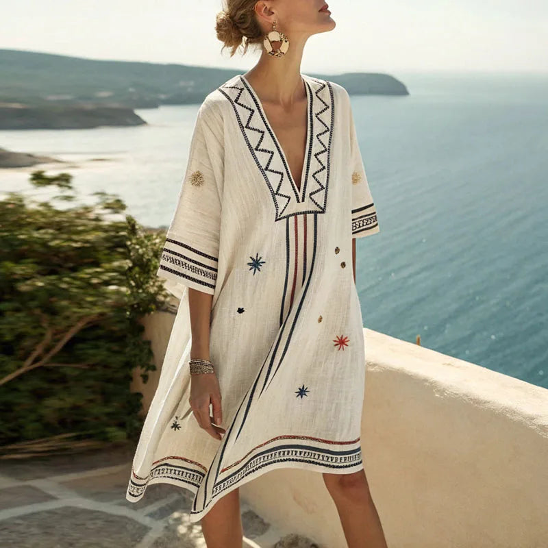 Lorenza | Abito da Mare Elegante e Versatile