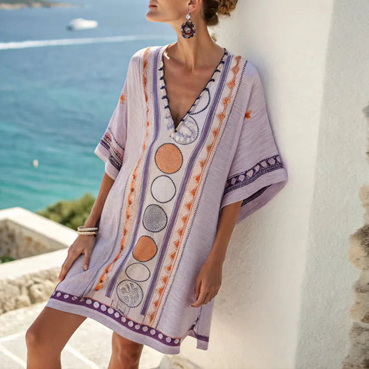 Fiorella | Abito da Mare Elegante e Confortevole