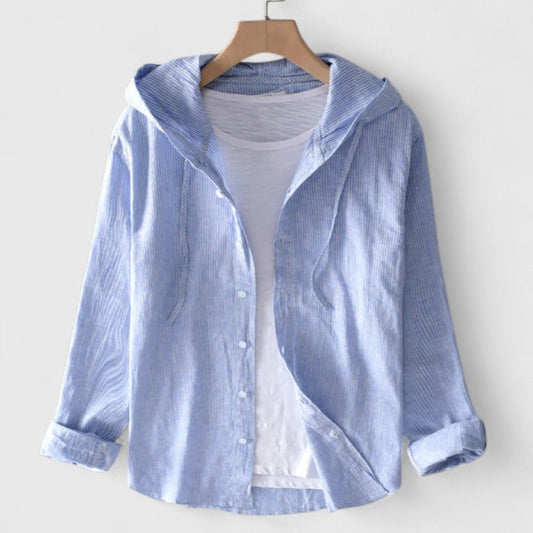 Demi | Elegant Hooded Blouse