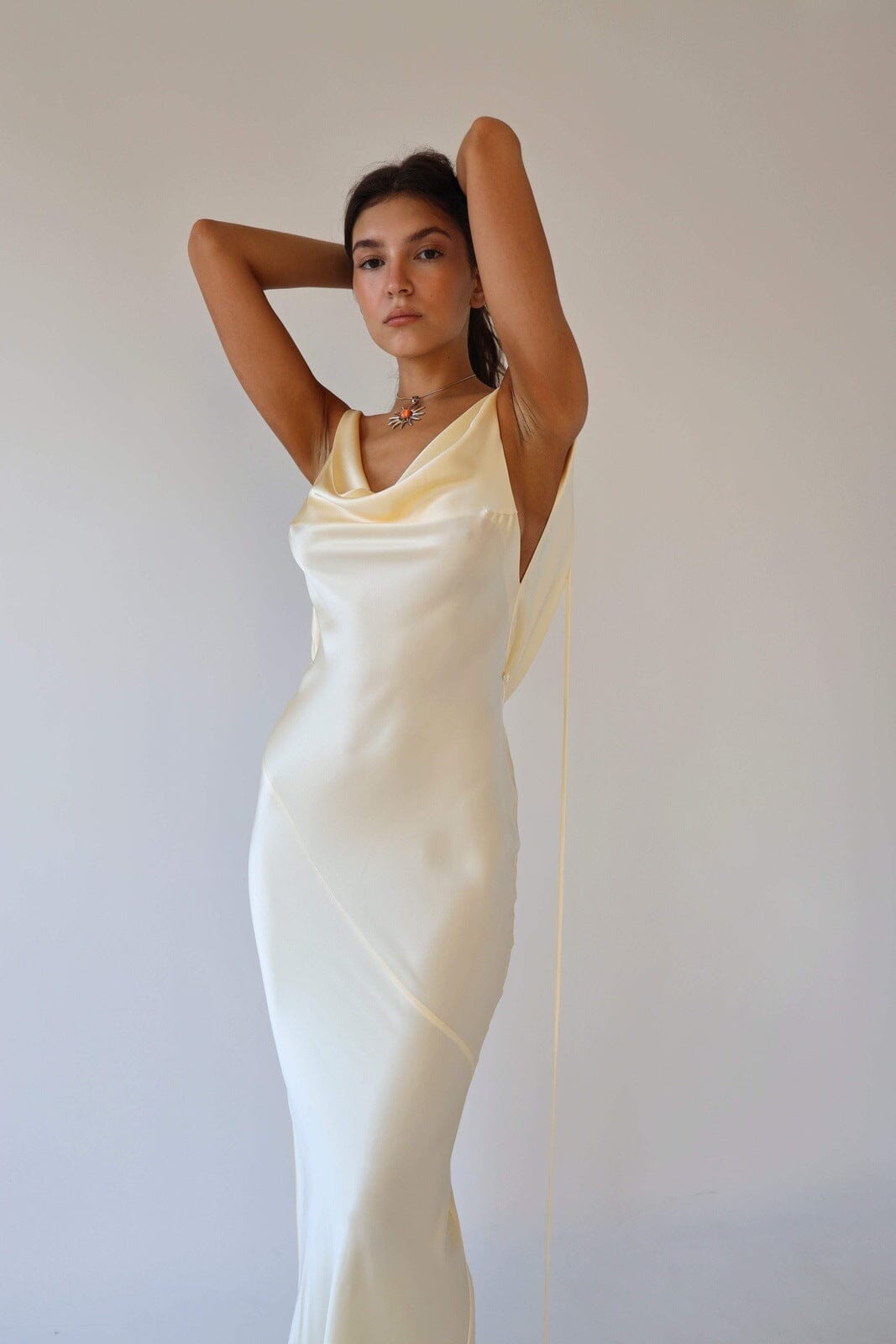 Abito Maxi in Seta Elegante