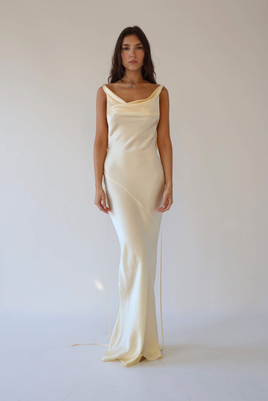 Abito Maxi in Seta Elegante