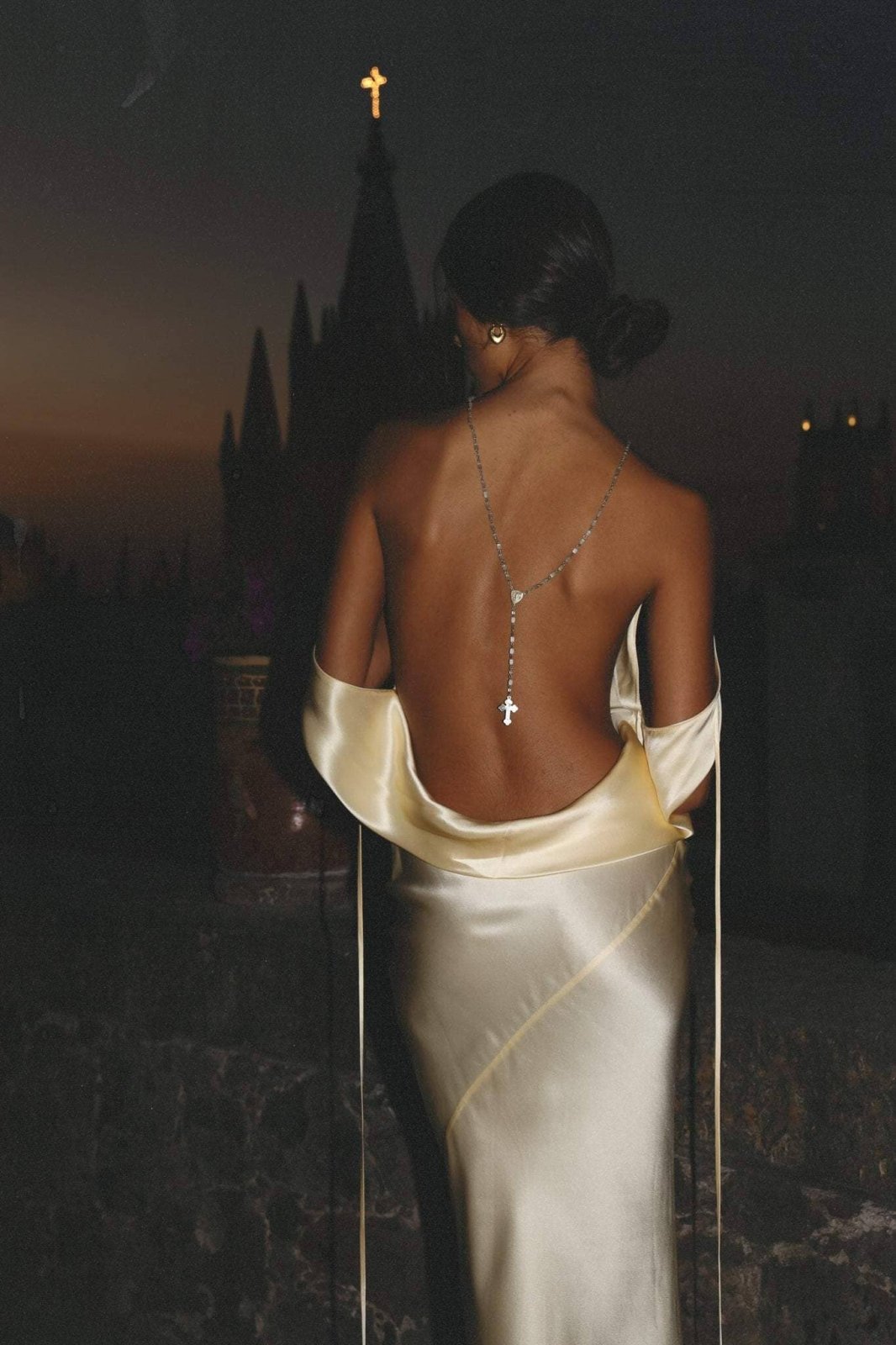 Abito Maxi in Seta Elegante