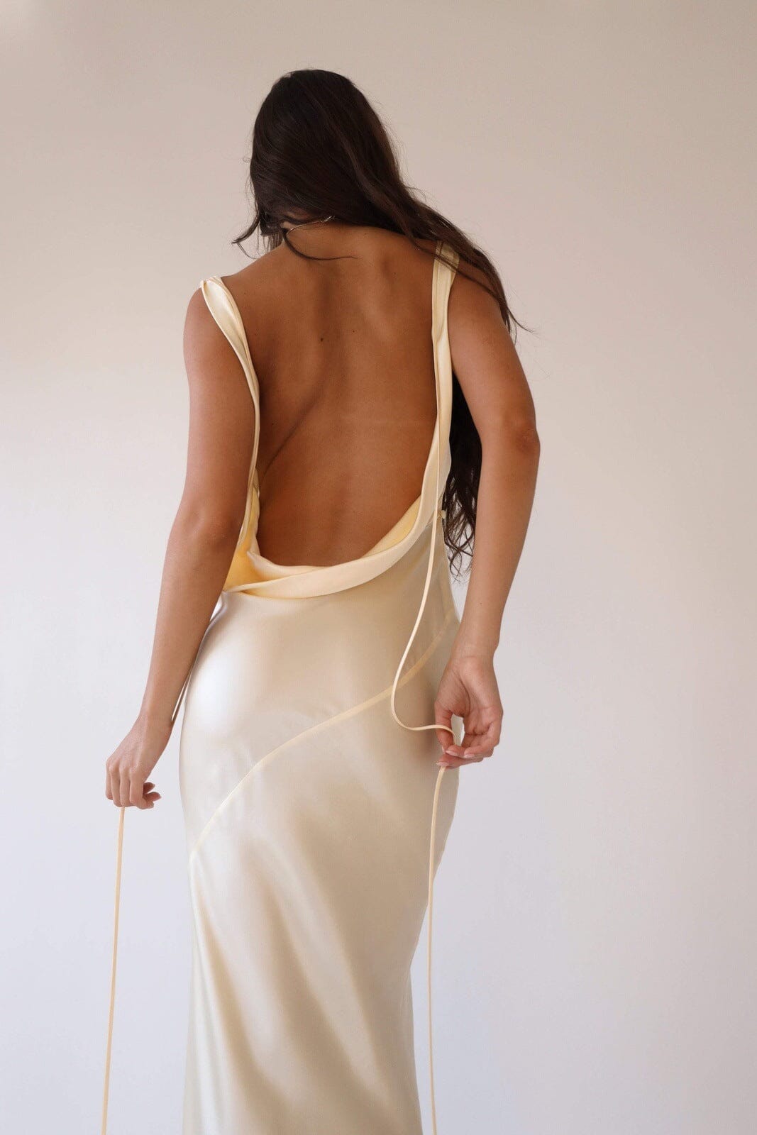 Abito Maxi in Seta Elegante