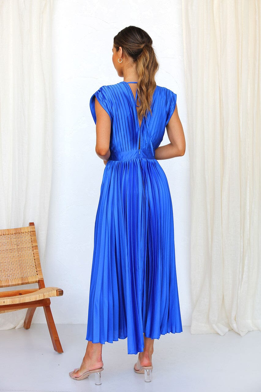 Abito Midi Elegante in Seta