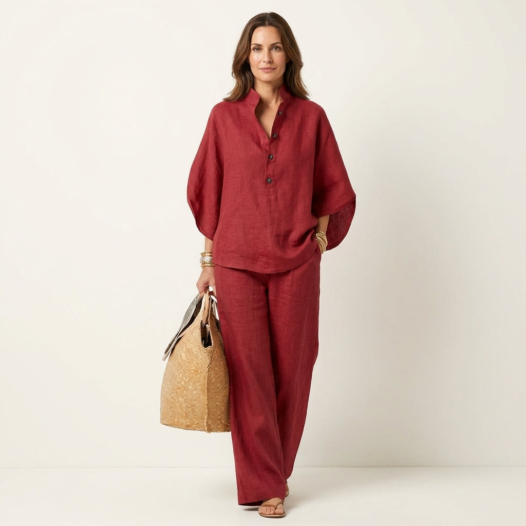 Zerah | Set da due pezzi in lino