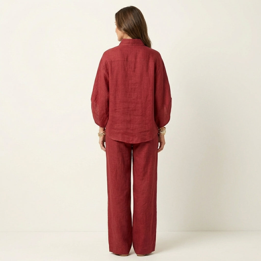Zerah | Set da due pezzi in lino
